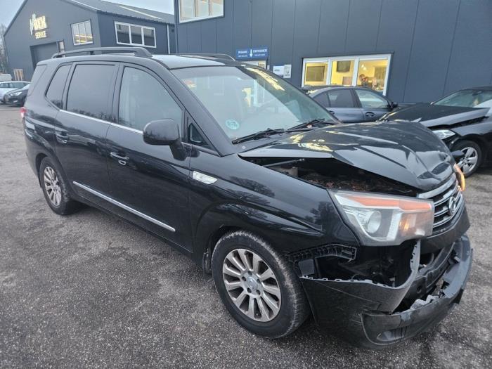 Ssang Yong Rodius 2.0 e-200 Xdi 16V 2WD Épave (2016, Noir)