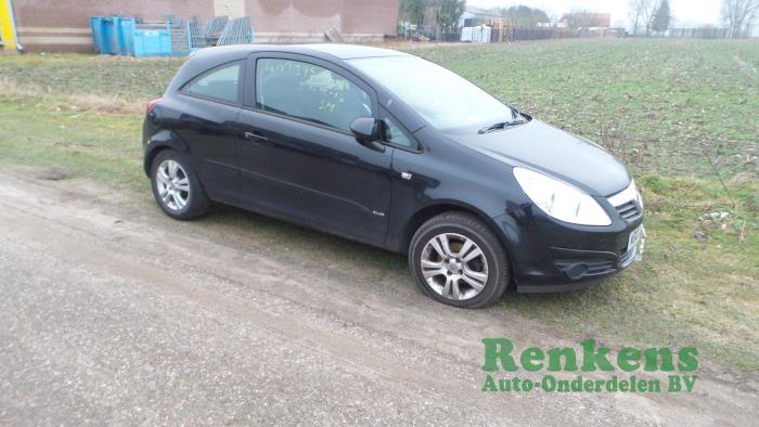 Opel Corsa D 1 2 16v Salvage Year Of Construction 09 Colour Black Proxyparts Com