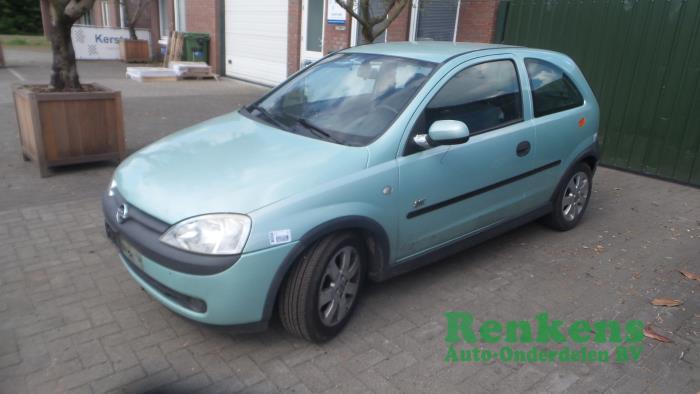 Opel Corsa C F08 68 1 7 Dti 16v Salvage Year Of Construction 01 Colour Green Proxyparts Com