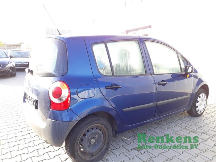 Renault Modus/Grand Modus 1.2 16V Épave (2006, Bleu)