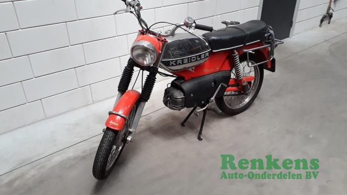 Kreidler Moped (Unfallauto, 1977, Orange)