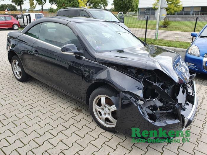 Volkswagen Eos 1.6 FSI 16V Salvage vehicle (2008, Black)