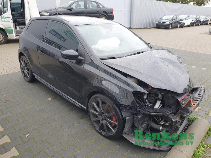 Volkswagen Polo V 1.4 GTI 16V Salvage vehicle (2011, Black)