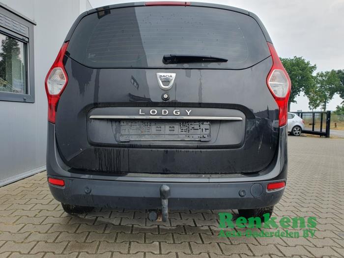 Dacia Lodgy 1.5 dCi FAP Schrottauto (2017, Schwarz)