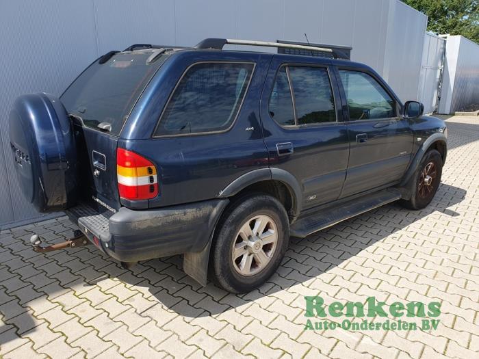 Opel Frontera 3.2 V6 24V Salvage vehicle (2002, Blue)