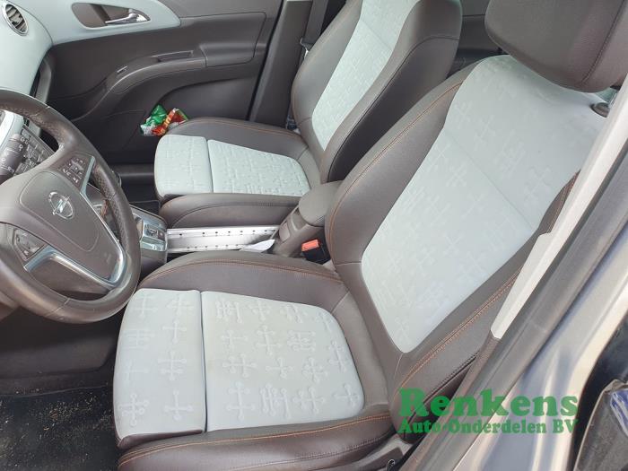 Opel Meriva 1.4 Turbo 16V Ecotec Épave (2012, Brun)