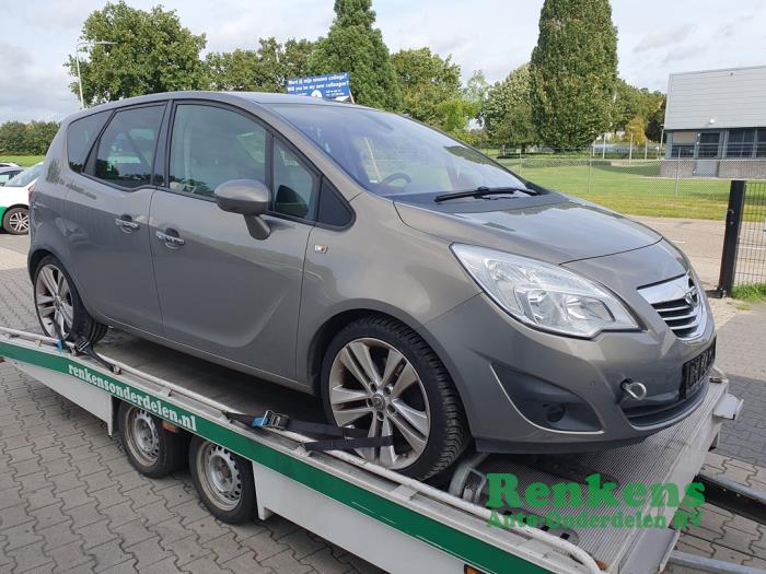 Opel Meriva 1.4 Turbo 16V Ecotec Épave (2012, Brun)