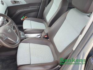 Opel Meriva 1.4 Turbo 16V Ecotec Épave (2012, Brun)