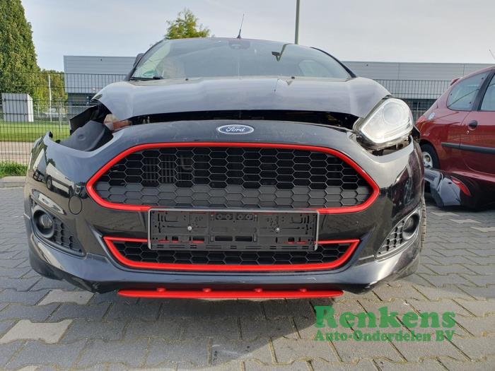 Ford Fiesta 6 1.0 EcoBoost 12V Sport Samochód złomowany (2015, Czarny)
