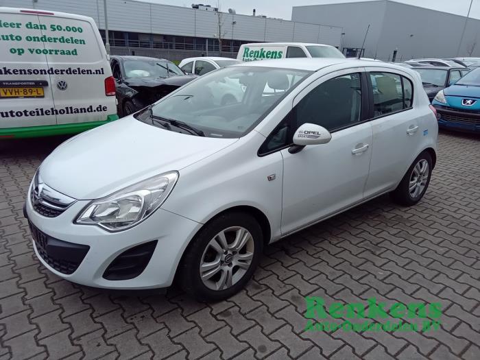 Opel Corsa D 1.3 CDTi 16V ecoFLEX Skrotfordon (2013, WIT)
