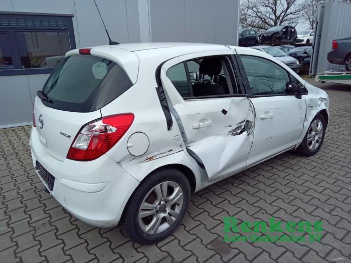 Opel Corsa D 1.3 CDTi 16V ecoFLEX Skrotfordon (2013, WIT)