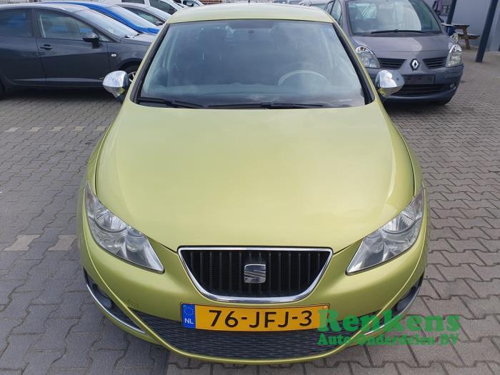 Seat Ibiza IV 1.6 16V Salvage vehicle (2009, Green)