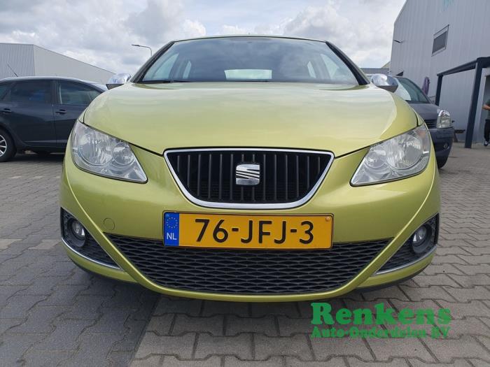 Seat Ibiza IV 1.6 16V Salvage vehicle (2009, Green)