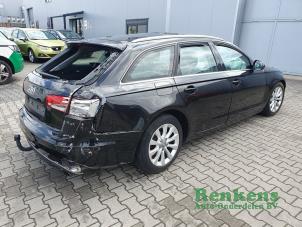Audi A6 Avant 2.0 TFSI 16V Samochód złomowany (2014, Czarny)