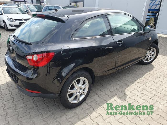 Seat Ibiza IV SC 1.4 16V Épave (2009, Noir)