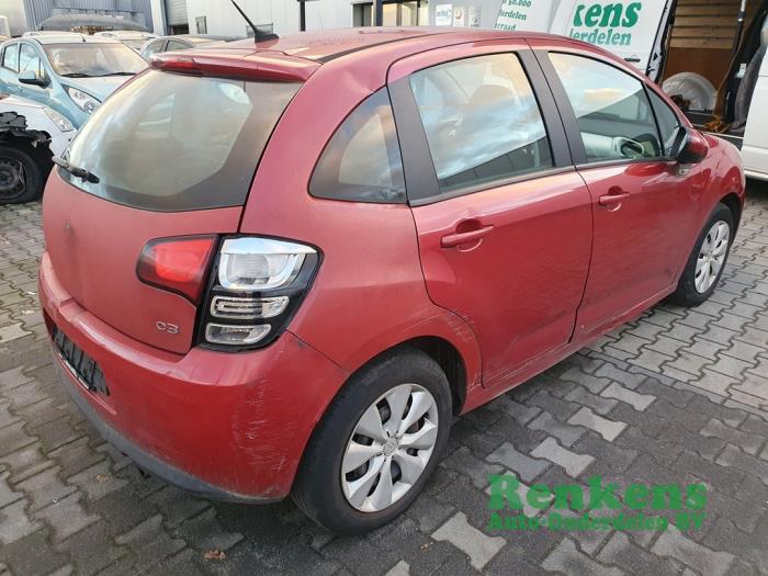 Citroen C3 1.4 16V VTi Épave (2011, Rouge)