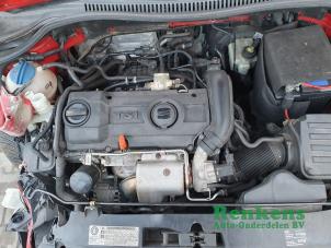 Seat Leon 1.4 TSI 16V Épave (2010, Rouge)