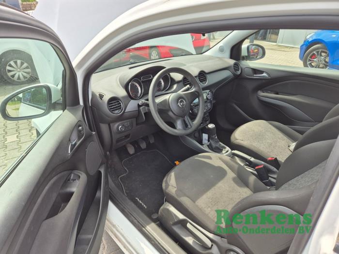 Opel Adam 1.2 16V Épave (2014, Blanc)