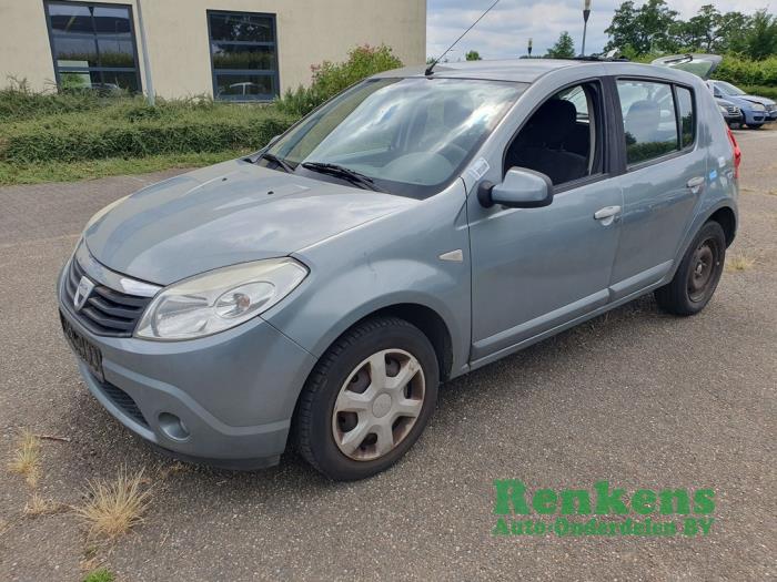 Dacia Sandero I 1.6 Samochód złomowany (2008, Niebieski)