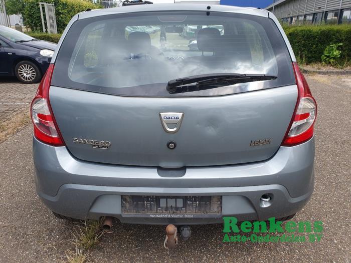 Dacia Sandero I 1.6 Samochód złomowany (2008, Niebieski)