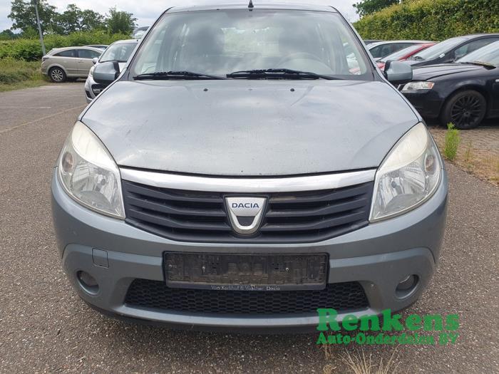 Dacia Sandero I 1.6 Samochód złomowany (2008, Niebieski)