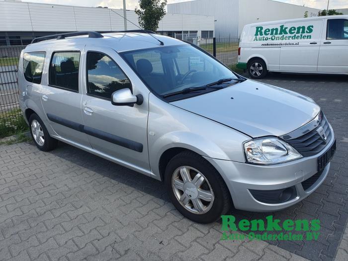 Dacia Logan MCV 1.6 MPI 85 Samochód złomowany (2011, Srebrny)