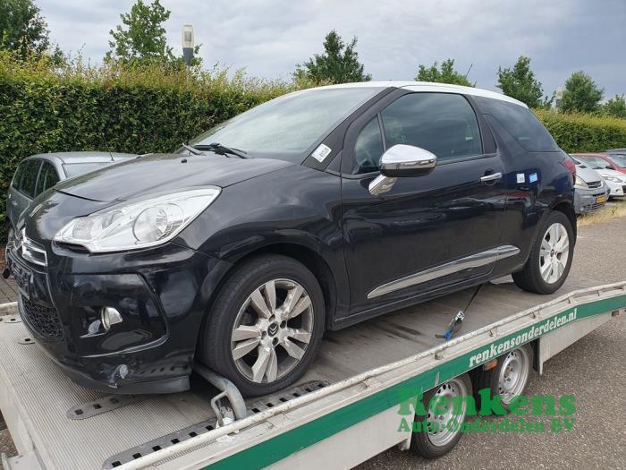 Citroen DS3 1.6 e-HDi Skrotfordon (2011, ZWART)