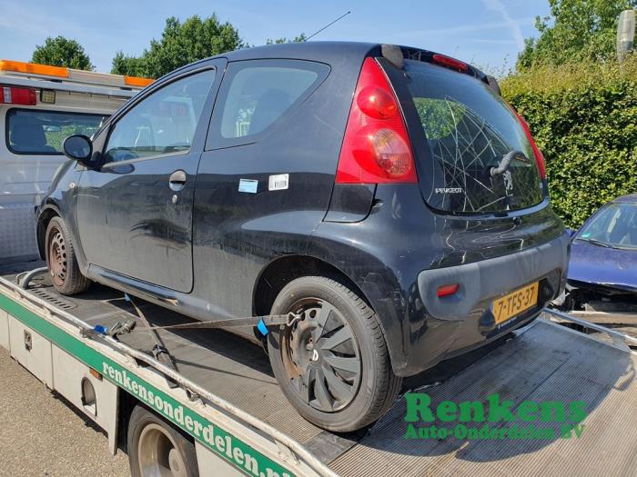 Peugeot 107 1.0 12V Salvage vehicle (2009, Black)