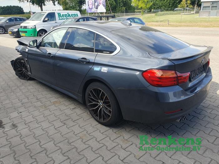 BMW 4 serie Gran Coupe 420d 2.0 16V Skrotfordon (2015, GRIJS)