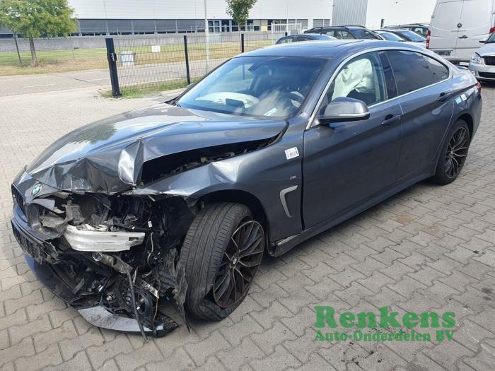 BMW 4 serie Gran Coupe 420d 2.0 16V Skrotfordon (2015, GRIJS)