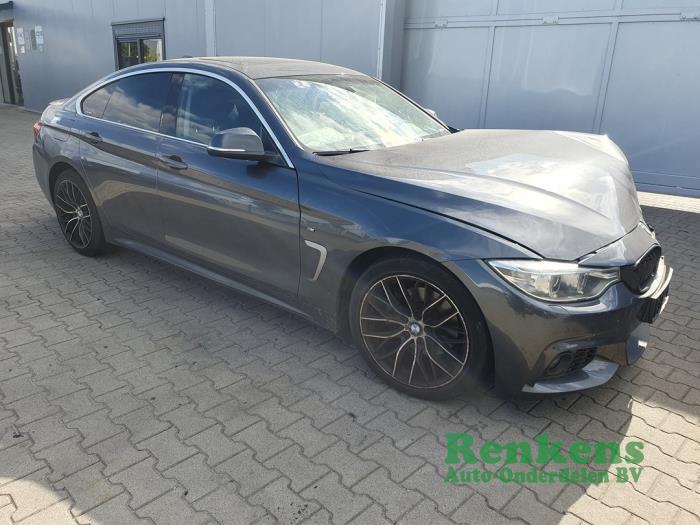 BMW 4 serie Gran Coupe 420d 2.0 16V Skrotfordon (2015, GRIJS)