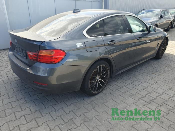 BMW 4 serie Gran Coupe 420d 2.0 16V Skrotfordon (2015, GRIJS)
