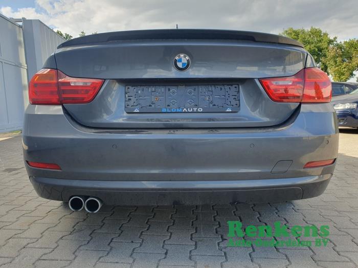 BMW 4 serie Gran Coupe 420d 2.0 16V Skrotfordon (2015, GRIJS)