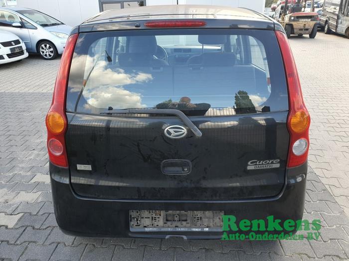 Daihatsu Cuore 1.0 12V DVVT Samochód złomowany (2008, Czarny)