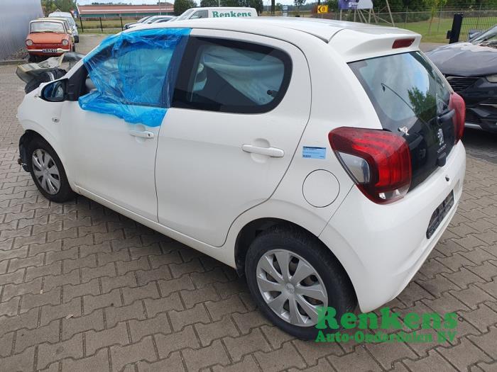 Peugeot 108 1.0 12V Épave (2017, Blanc)