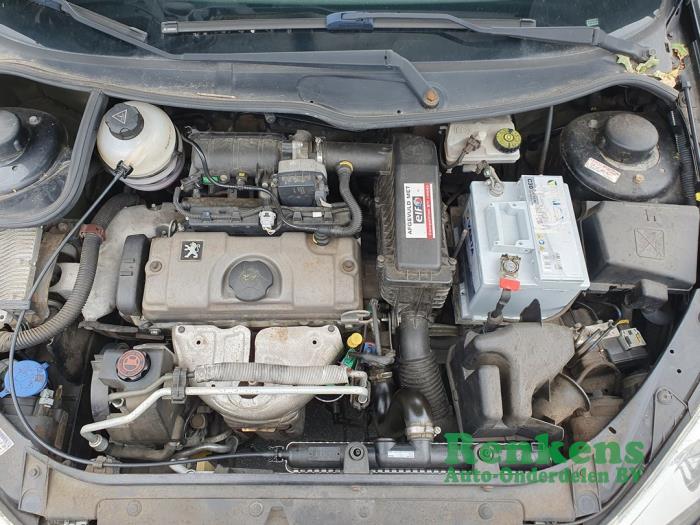 Peugeot 206 1.4 XR,XS,XT,Gentry Épave (2008, Noir)
