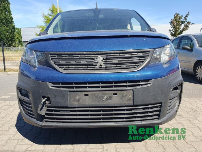 Peugeot Partner 1.5 BlueHDi 75 Vehículo de desguace (2020, Azul)