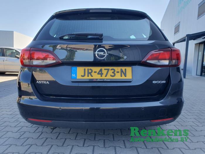 Opel Astra K Sports Tourer 1.0 Turbo 12V Coche dañado (2016, Negro)