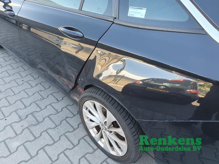 Opel Astra K Sports Tourer 1.0 Turbo 12V Coche dañado (2016, Negro)