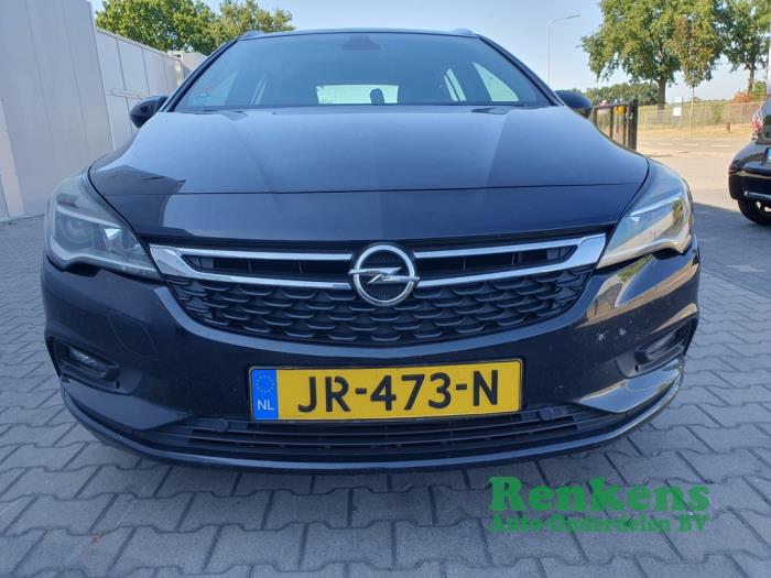Opel Astra K Sports Tourer 1.0 Turbo 12V Coche dañado (2016, Negro)