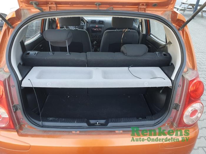 Kia Picanto 1.1 12V Coche dañado (2008, Naranja)
