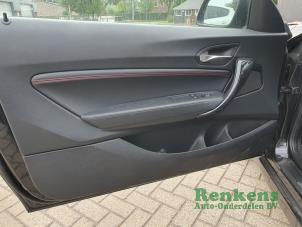BMW 1 serie 116i 1.6 16V Coche dañado (2013, Negro)