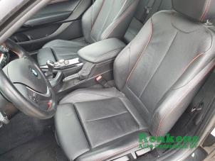BMW 1 serie 116i 1.6 16V Coche dañado (2013, Negro)