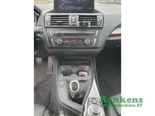 BMW 1 serie 116i 1.6 16V Coche dañado (2013, Negro)