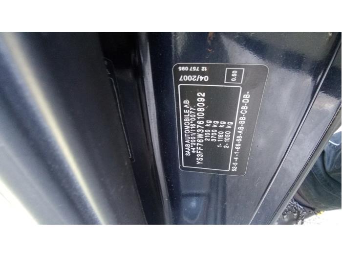 Saab 9-3 II 1.9 TiD 16V Begagnade (2007, BLAUW)