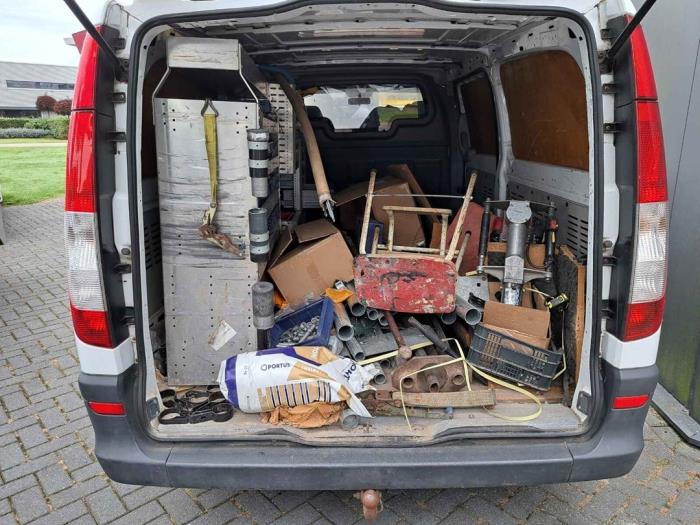 Mercedes Vito 2.2 109 CDI 16V Schrottauto (2008, Weiß)