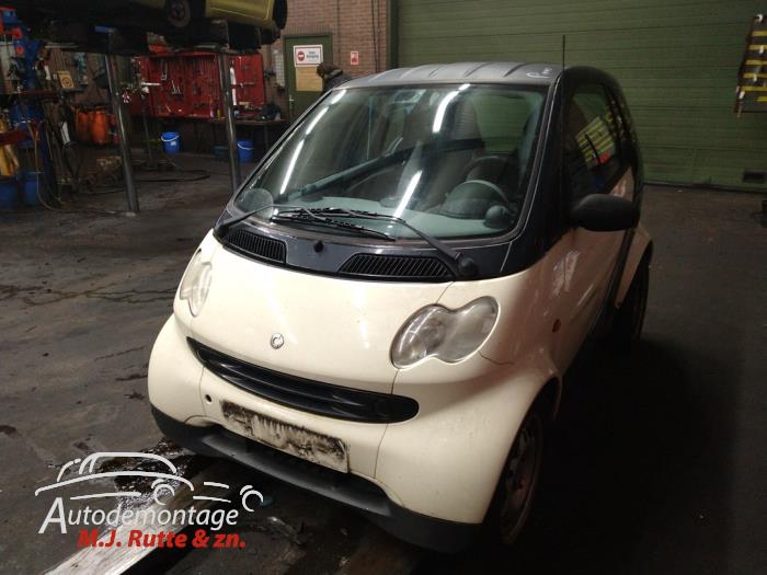Hayon Inférieur (pare-chocs Arrière Bas) Pour Smart Fortwo 2 Coupé - Occasion, Couleur Noir, Réf. Interne 46983215