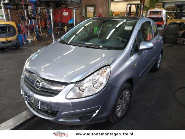 Opel Corsa D 1.2 16V Vehículo de desguace (2007, Gris)