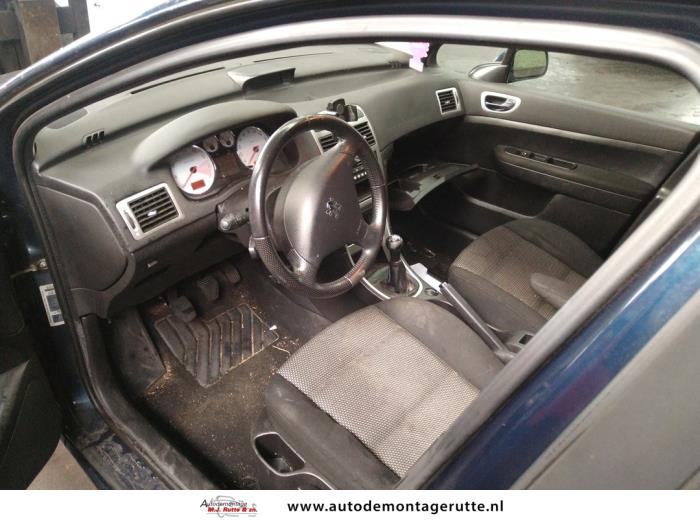 Peugeot 307 SW 2.0 16V Salvage vehicle (2007, Blue)