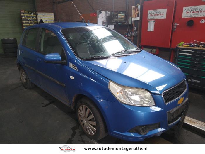 Chevrolet Aveo 1.2 16V Skrotfordon (2010, BLAUW)